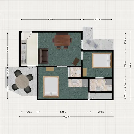 شقة Apartmenthaus Beaverwier ببيرفيير